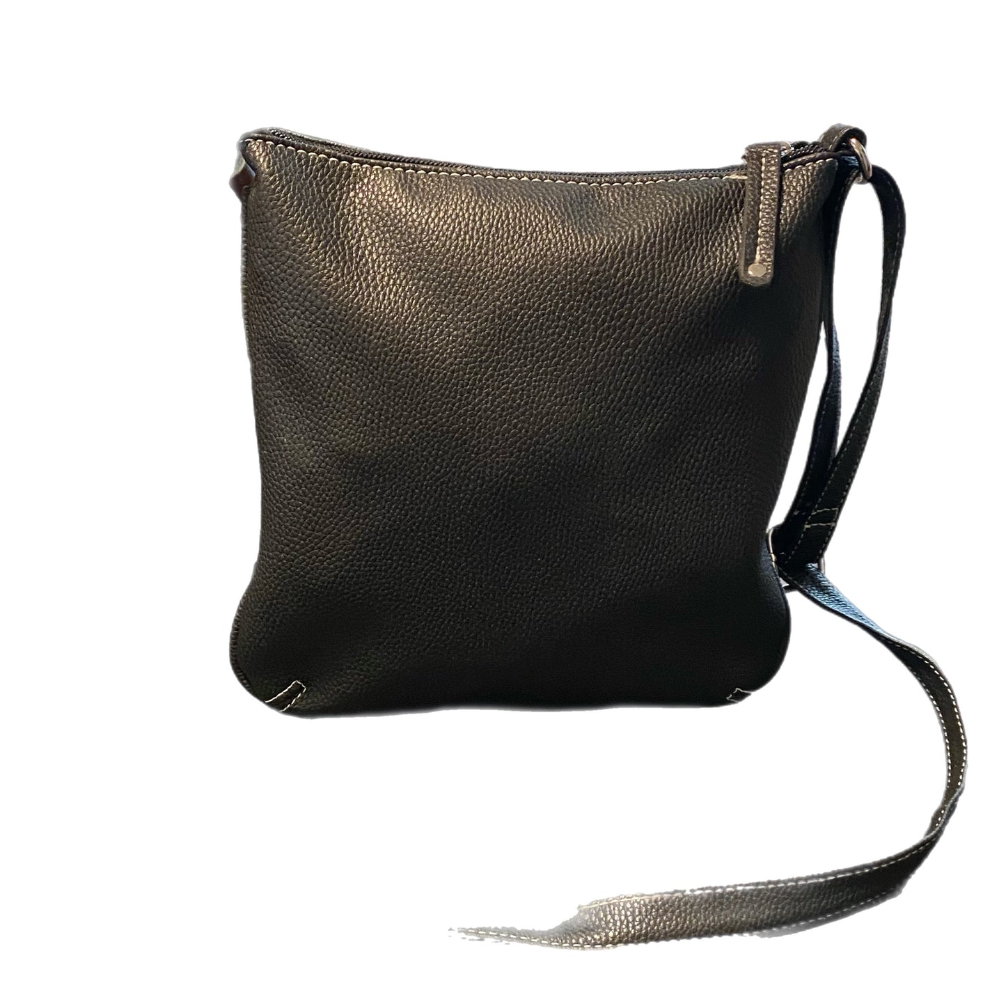 Women's Faux Leather Shoulder Cross Body Bag Black