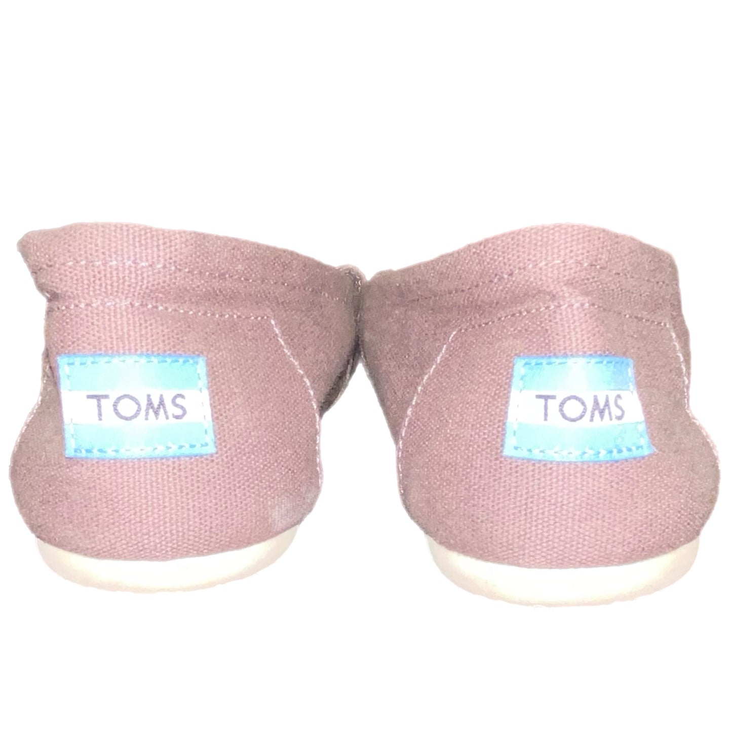 Toms Women's Cotton Canvas Slip On Moccasin Tan Size 9