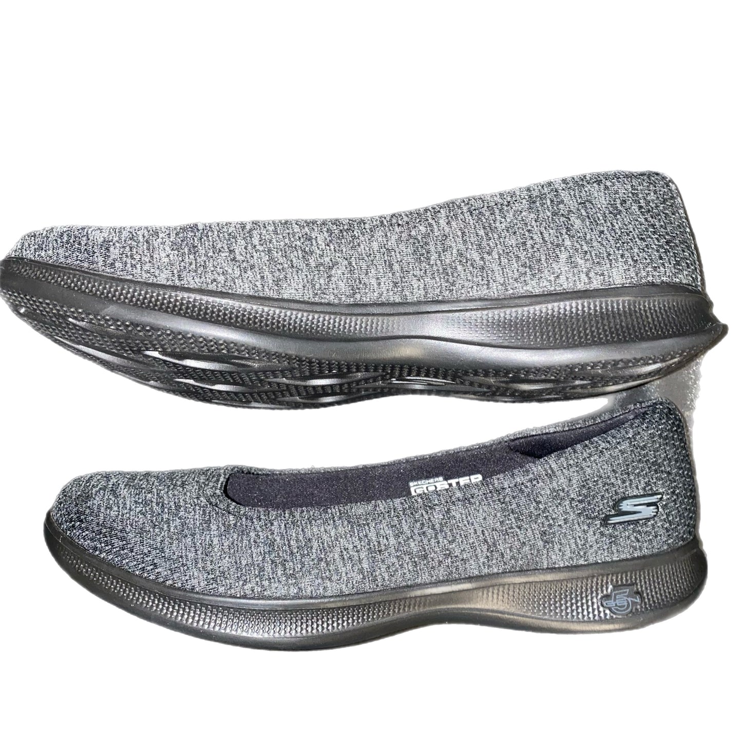 Skechers Women's Goga Max Slip On Flats Grey Size 8