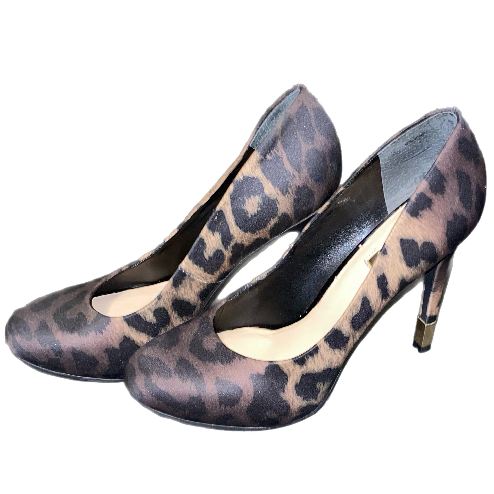 Guess Women's Stiletto Heel Pump Animal Print Size 8