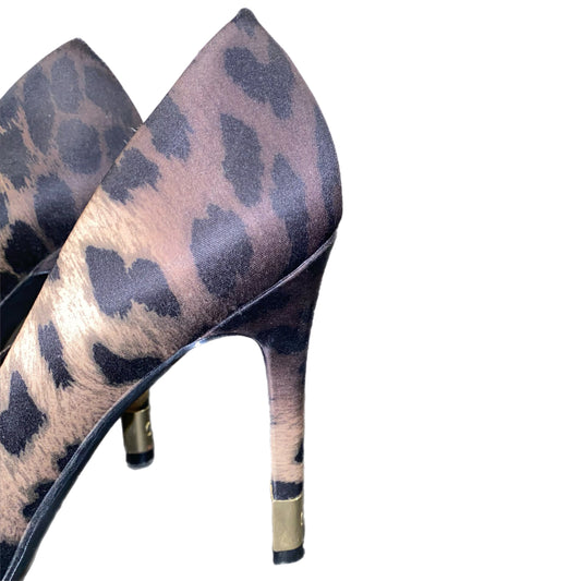 Guess Women's Stiletto Heel Pump Animal Print Size 8