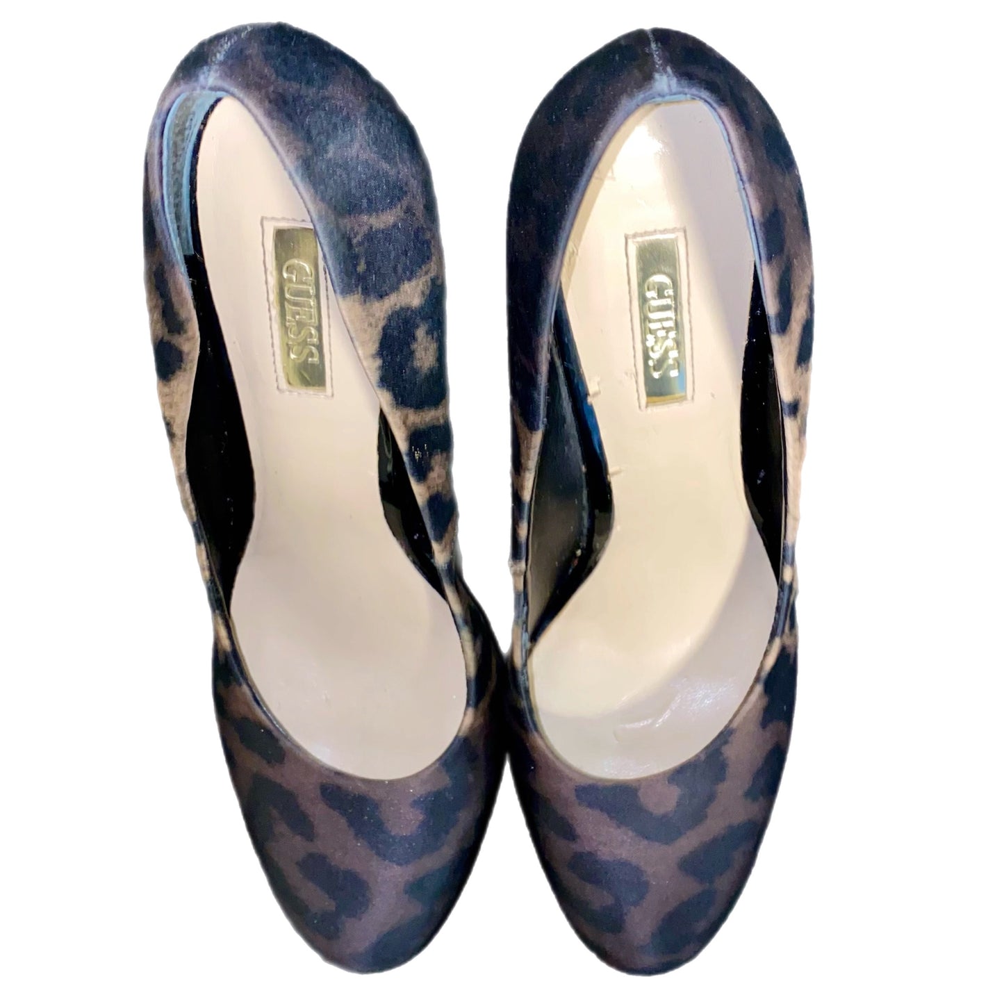 Guess Women's Stiletto Heel Pump Animal Print Size 8