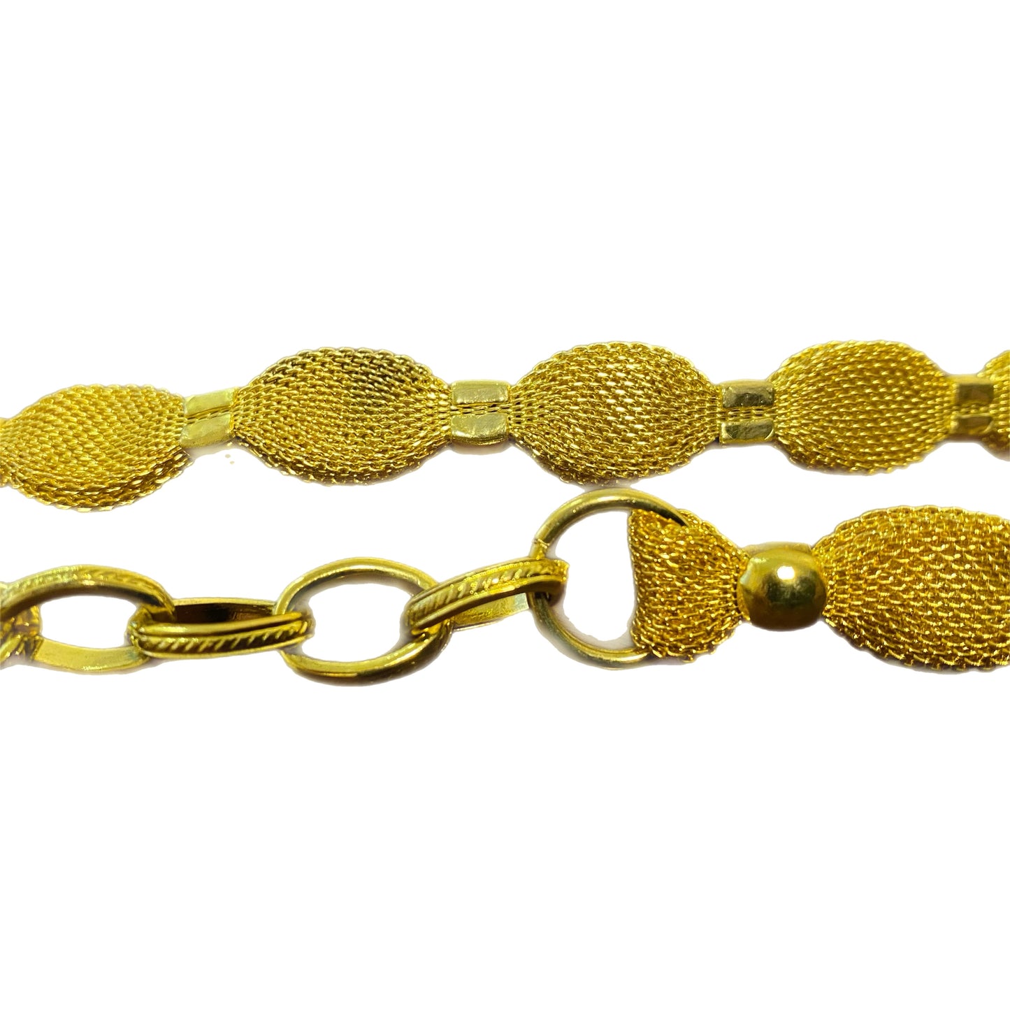 NWT Principles Gold Chain Belt