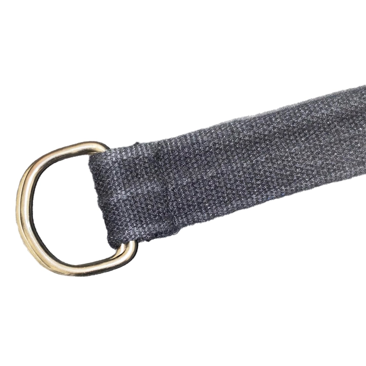 Unisex Cloth Belt Black 46"