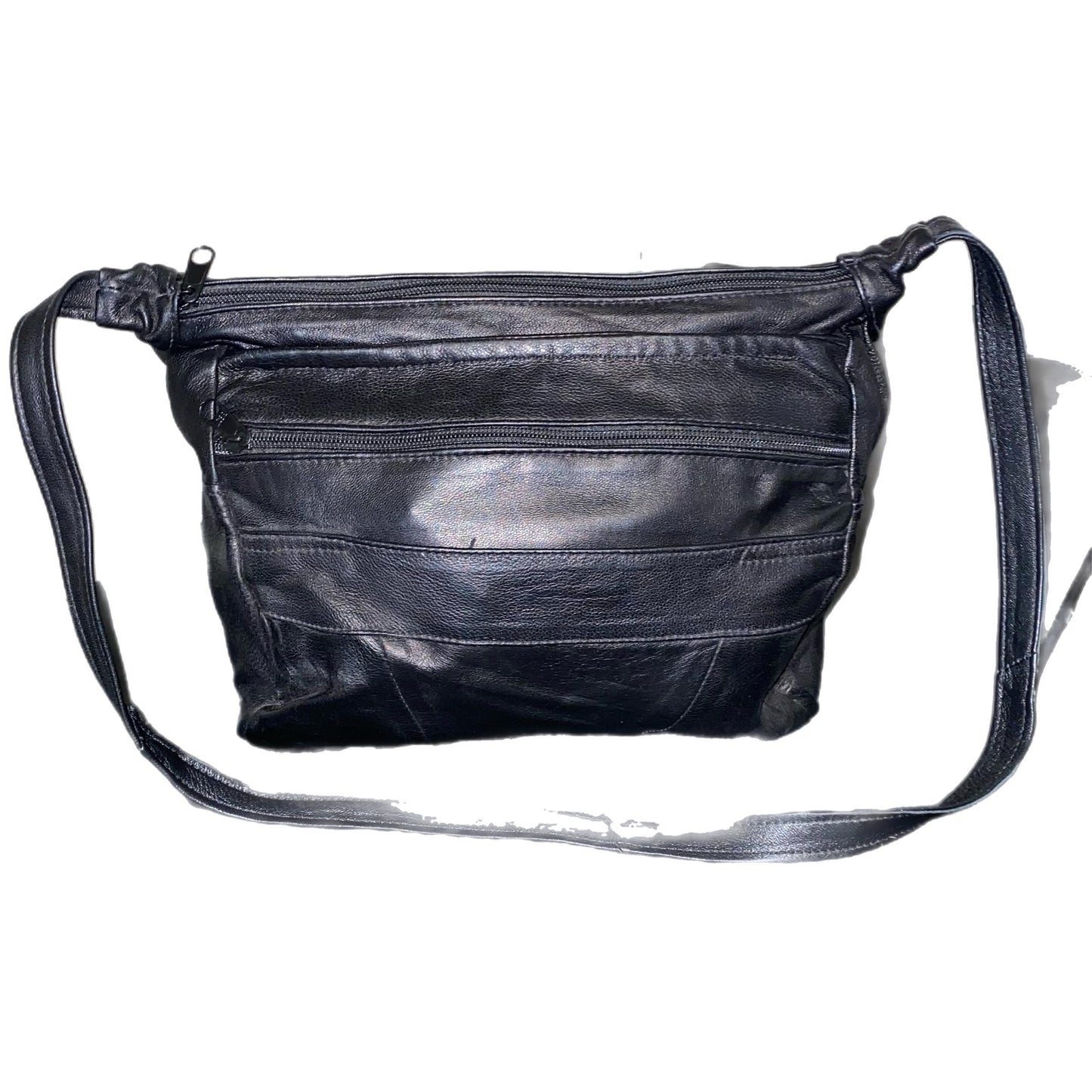 Women's Leather Purse Made In Mexico Black