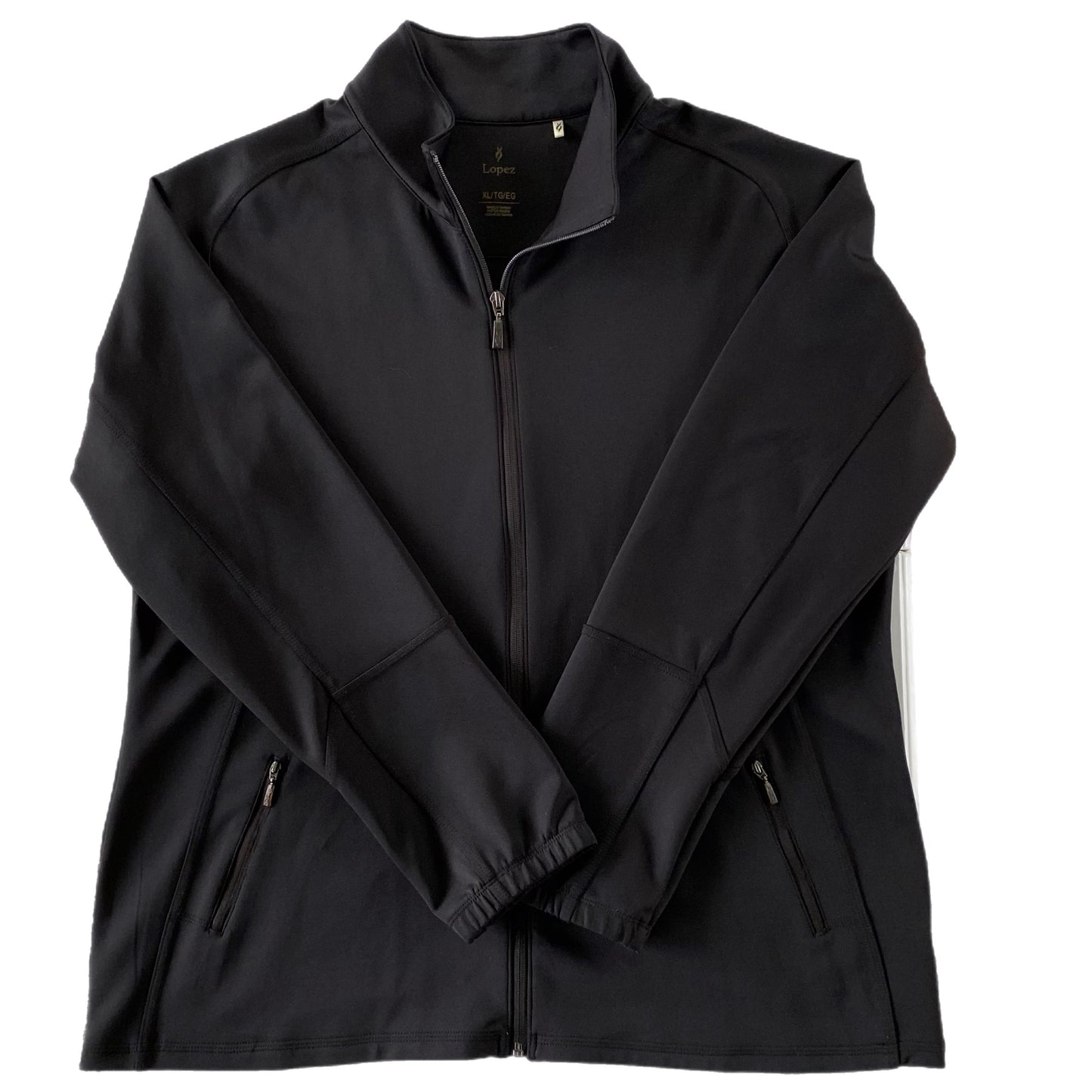 Women's Full-Zip Golf Jacket – Stretchy & Lightweight – Size XL (Nancy Lopez Golf) front view