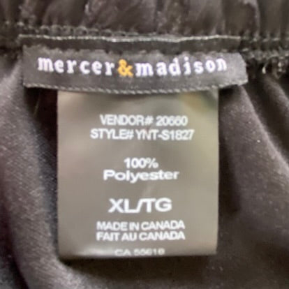 Women's Tiered Ruffle Skirt – Floral Chiffon – Size XL (Mercer & Madison) garment tag