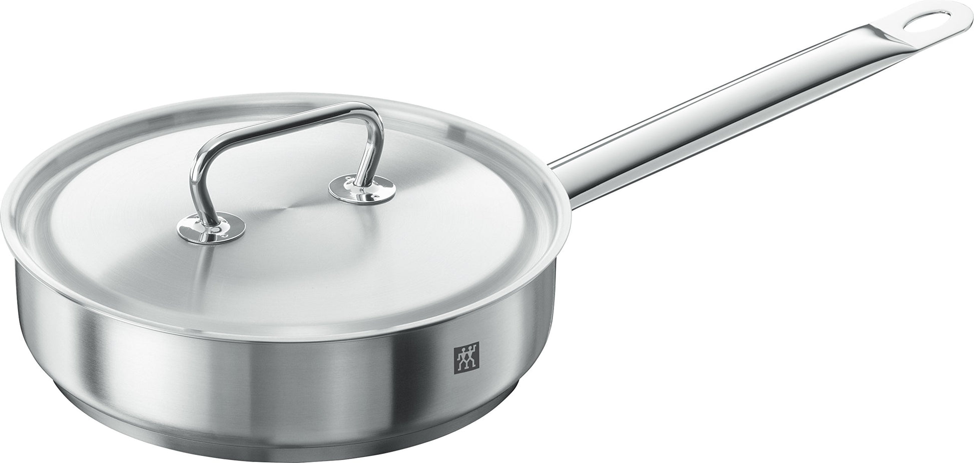 ZWILLING Twin Classic 12-Piece Stainless Steel Cookware Set – All Cooktops – Dripless Rims + Integrated Measuring Scale deep pan
