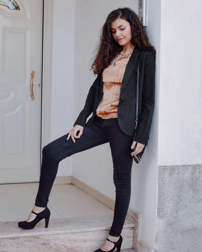 Lookbook Women's Blazer Black