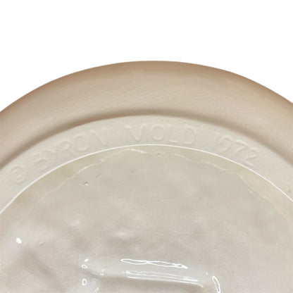 Byron Molds 1972 Four Seasons Collectors Plates 13" Set of 4