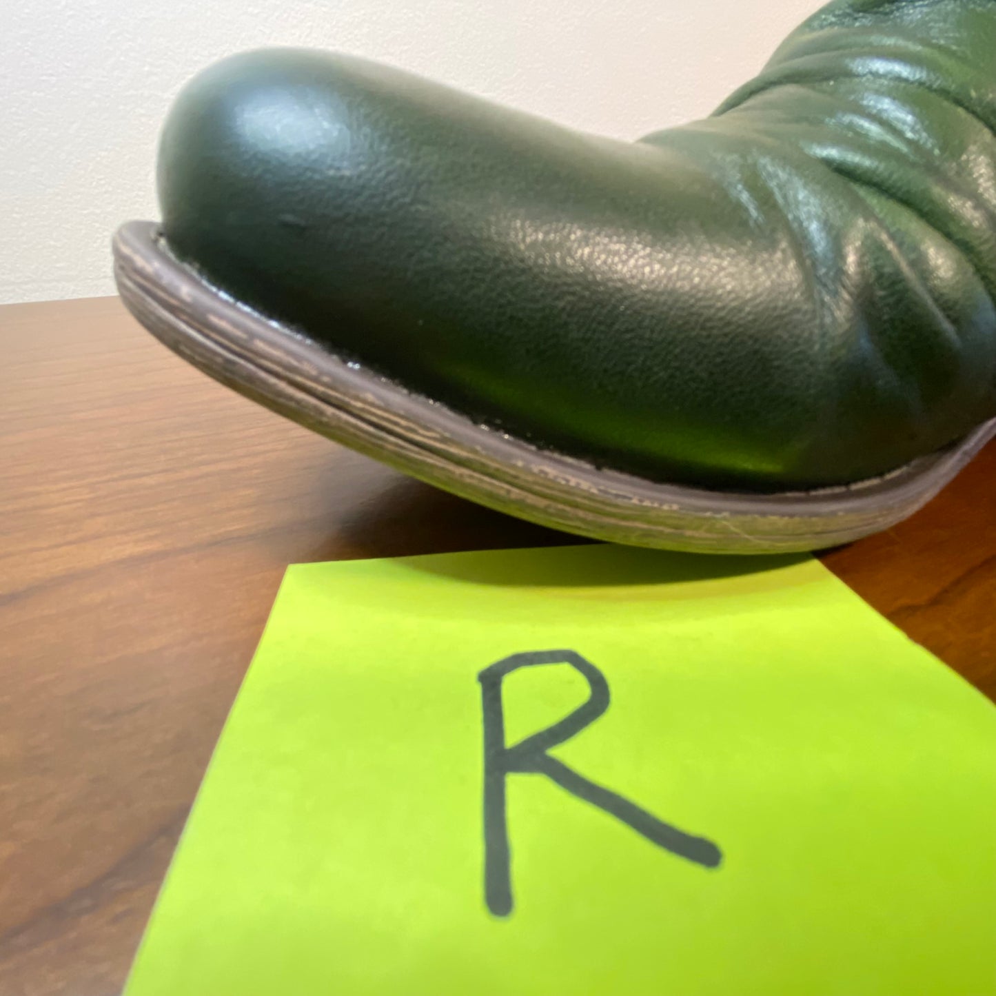 Miz Mooz Seasonal Leather Upper Lissie Boot Green Size 9