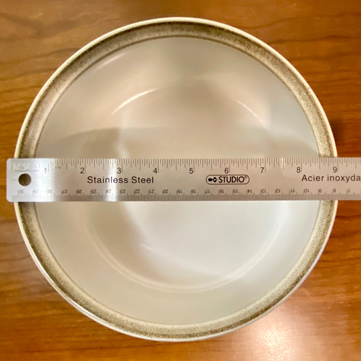 Denby Serenade Serving Bowl 9"W x 3.5"H