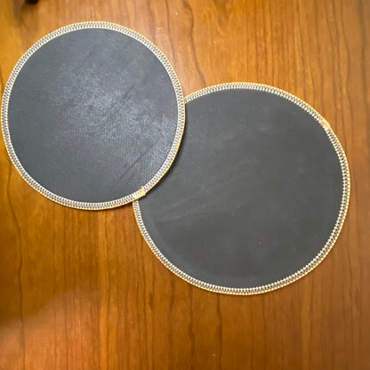 Trivet Mats With Non-Slip Backing Retro Flower Print 2 piece