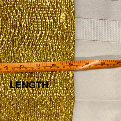 Sleeveless Cowl Neck Top – Gold, Size Large (Sami & Jo)