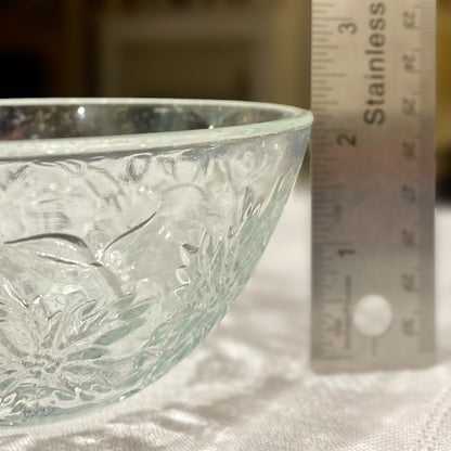 Princess House "Fantasia" 2 Piece Platter Set With Dip Bowl