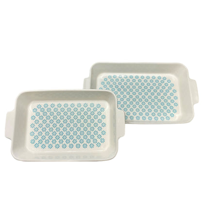 Signature Housewares 2 pc Bakeware Casserole Set