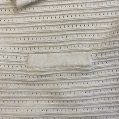Northern Reflections Women's Cardigan Sweater White Size XL