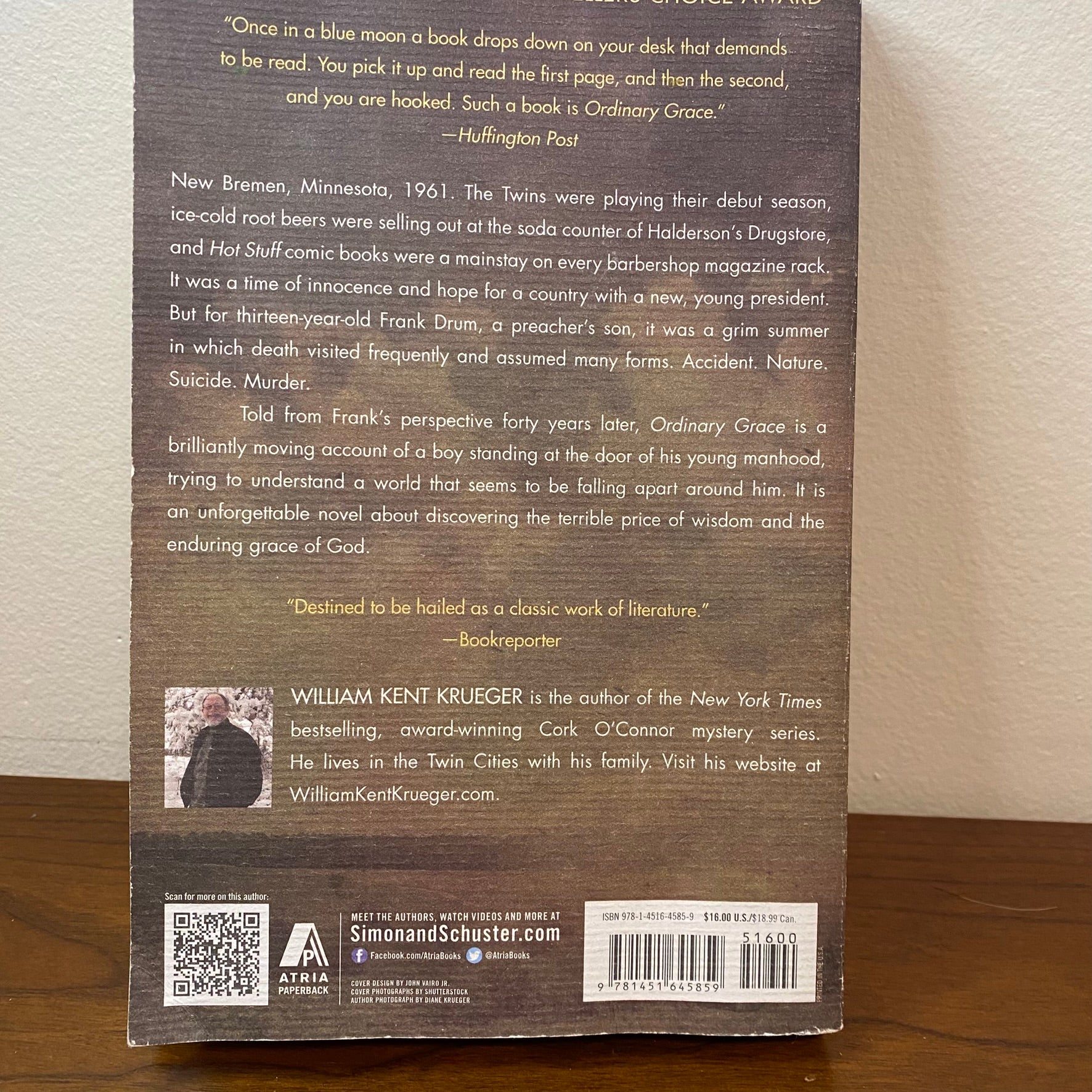 Ordinary Grace by William Kent Krueger