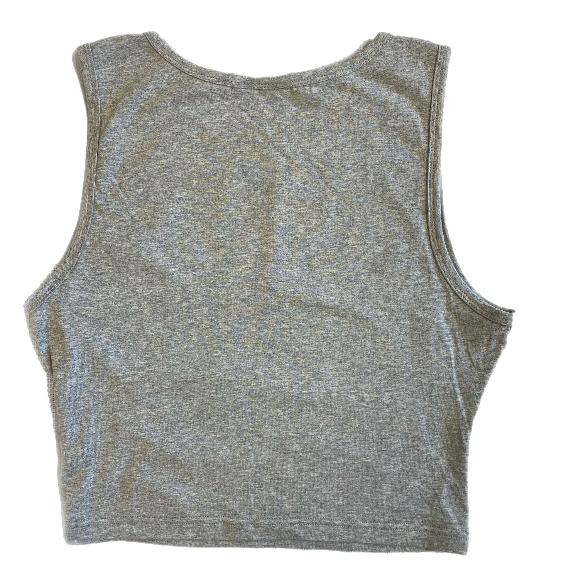 Headrush Women's Sleeveless T-Shirt – Grey & Pink, Size XL back view