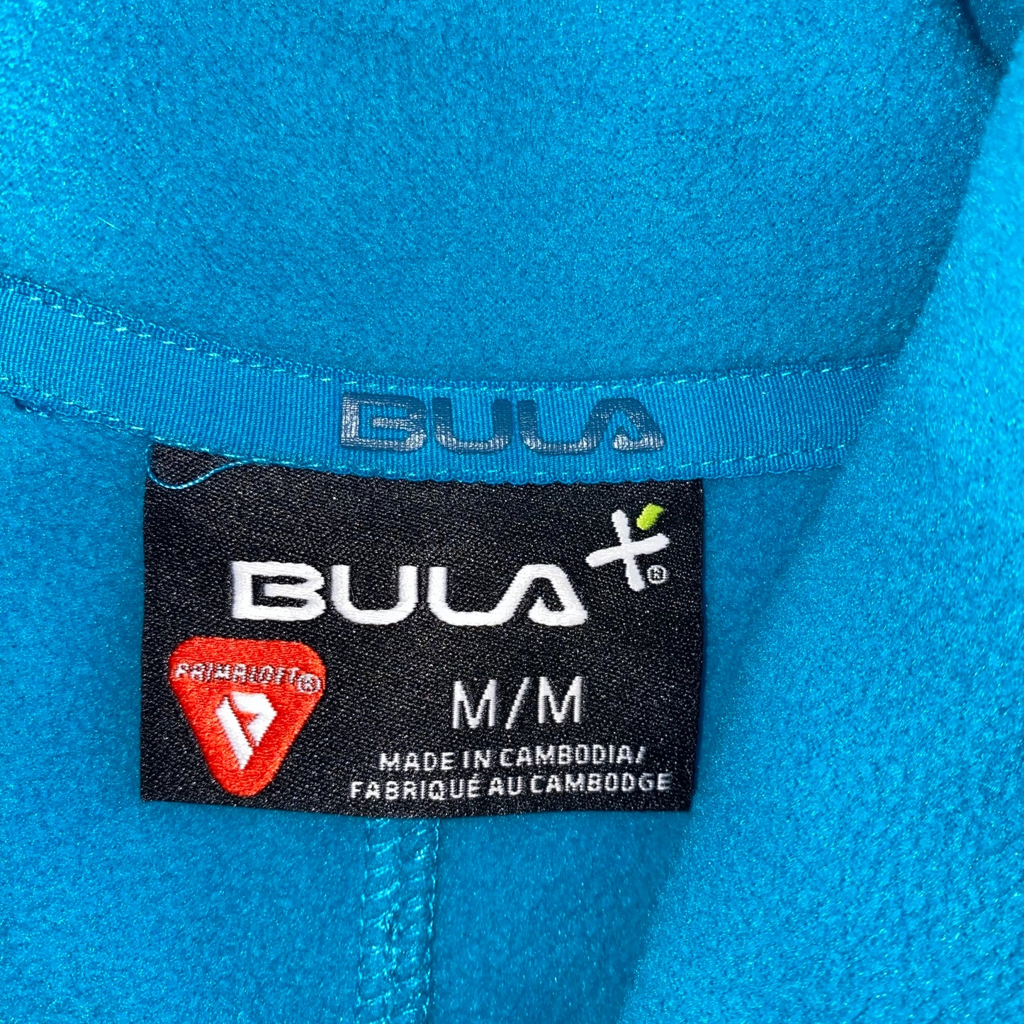 Bula Women's Fleece Quarter Zip Fleece Pullover Blue and Turquoise Size Med
