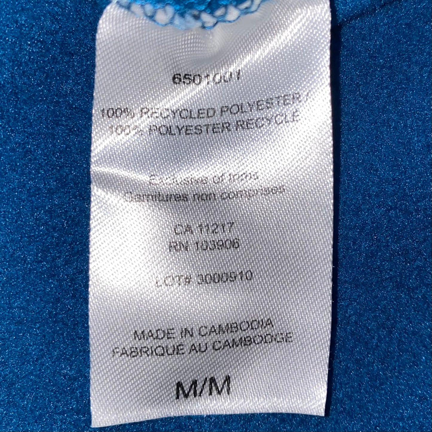 Bula Women's Fleece Quarter Zip Fleece Pullover Blue and Turquoise Size Med
