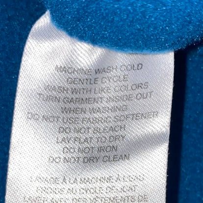Bula Women's Fleece Quarter Zip Fleece Pullover Blue and Turquoise Size Med