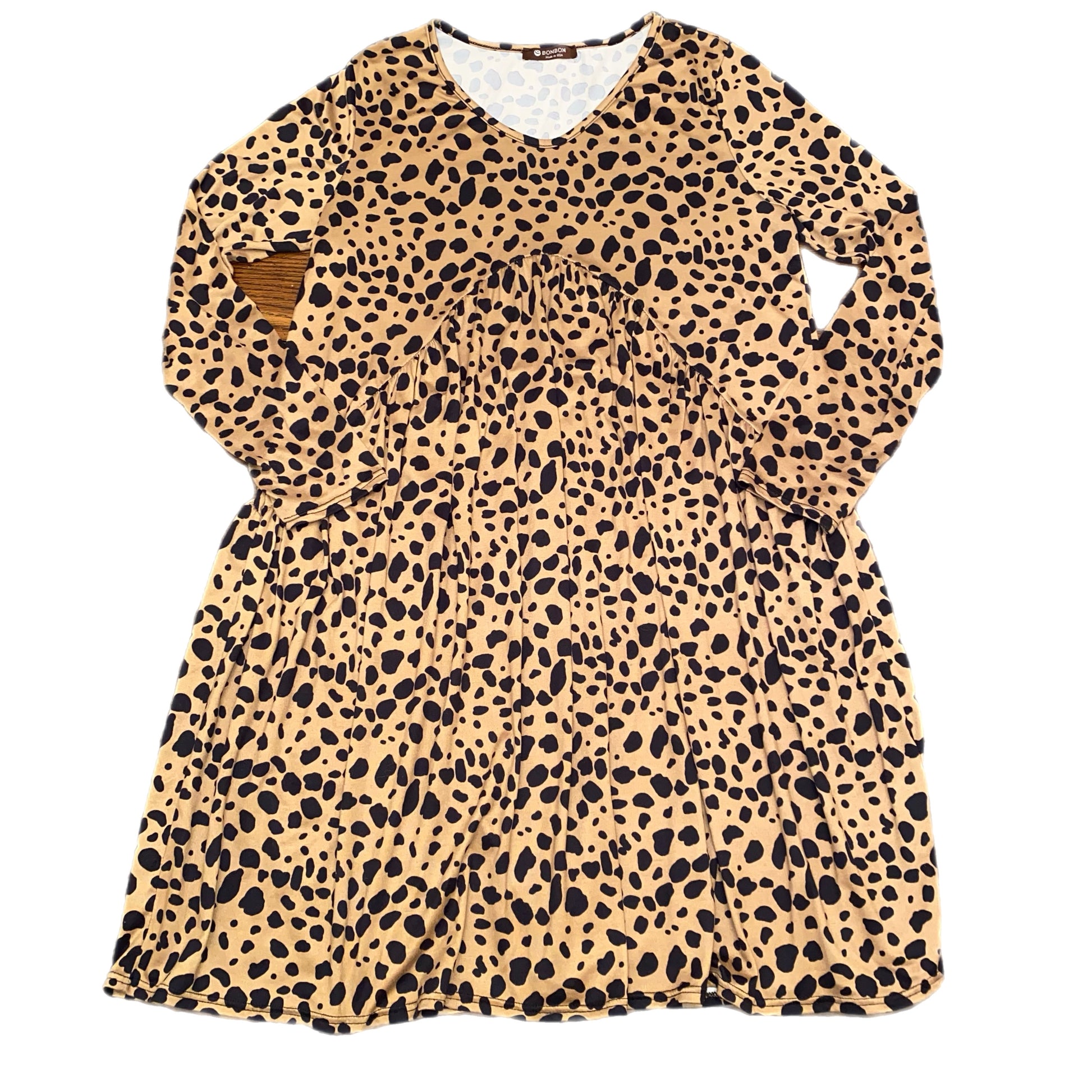 Bombom Women's Dress Animal Print Size Large