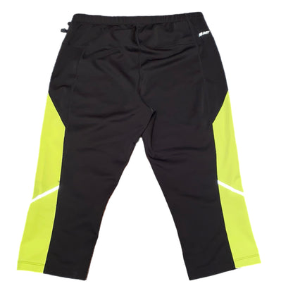 New Balance Women's Tights Black with Yellow Stripe Size Large