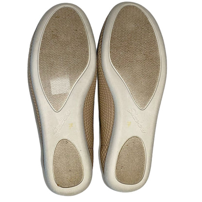 Skechers Air Cooled Memory Foam Women's Sneaker Slip-On Flats Tan Size 9.5