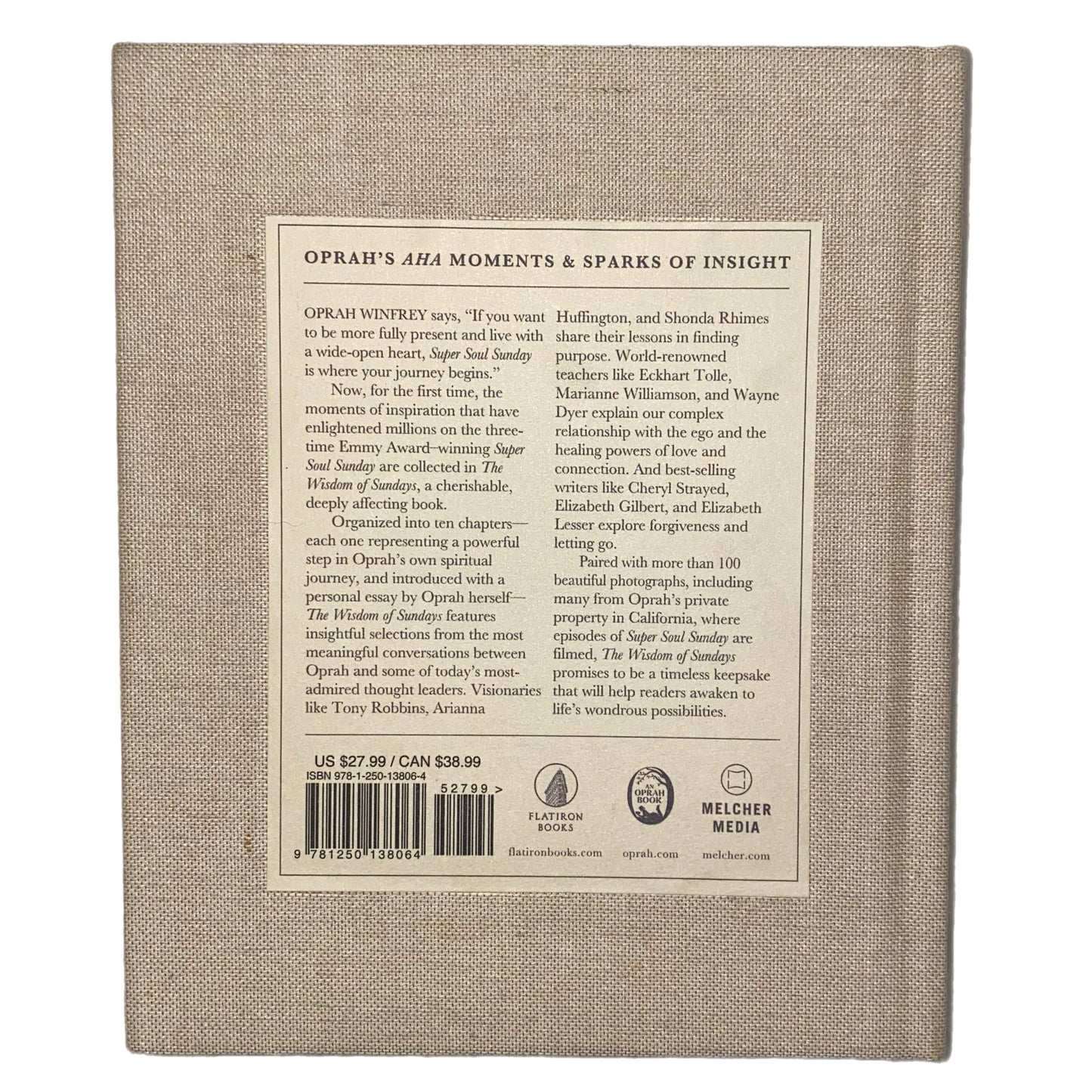 The Wisdom Of Sundays by Oprah Winfrey