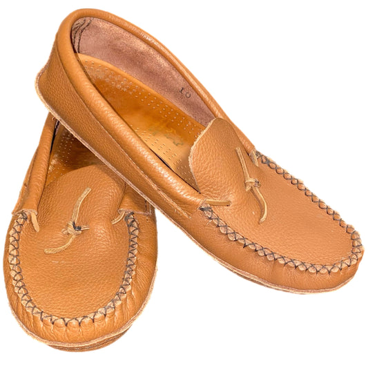 Men's Leather Moccasins Size 10 