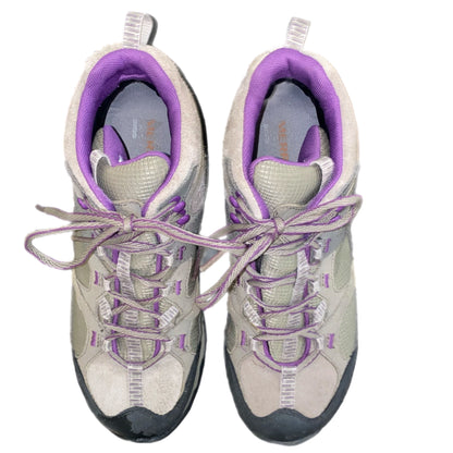 Merrell Women's Hiking Shoe Grey & Purple Size 7
