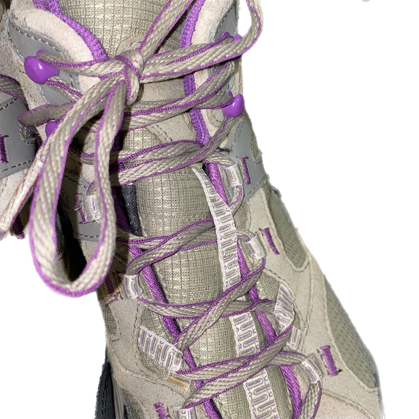 Merrell Women's Gortex Hiking Boot Grey & Purple Size 7