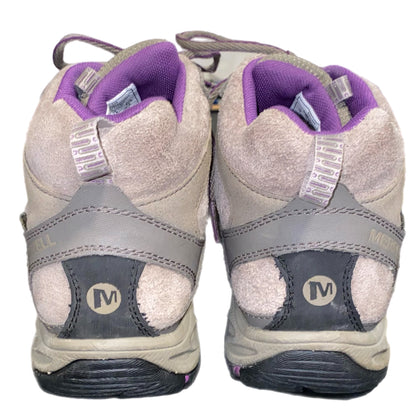 Merrell Women's Hiking Shoe Grey & Purple Size 7