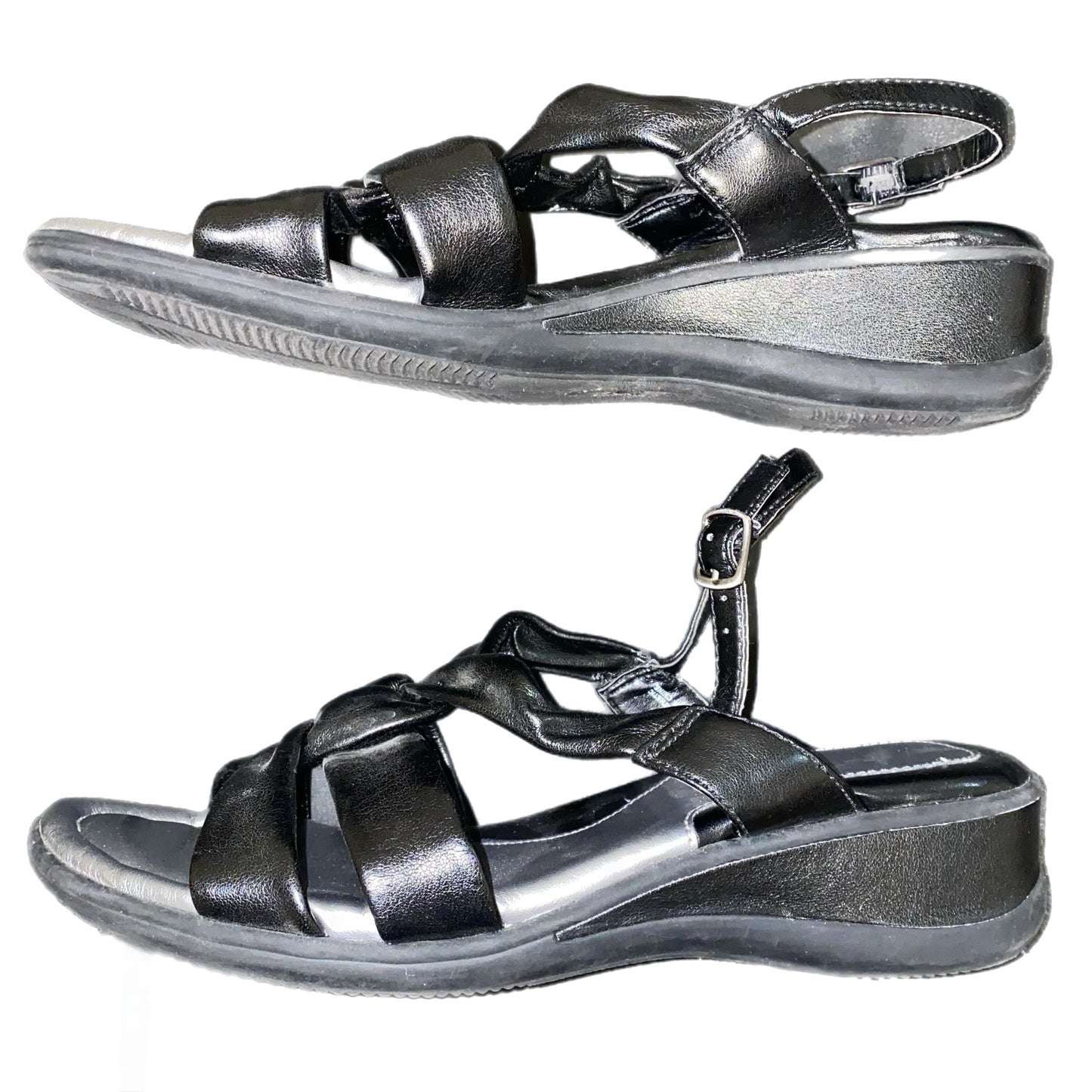 Fairset Women's Sandal Black Size 9