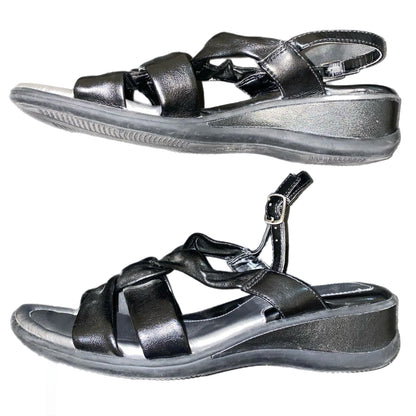 Fairset Women's Sandal Black Size 9