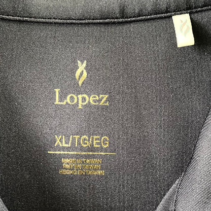 Women's Full-Zip Golf Jacket – Stretchy & Lightweight – Size XL (Nancy Lopez Golf) close up view of garment tag