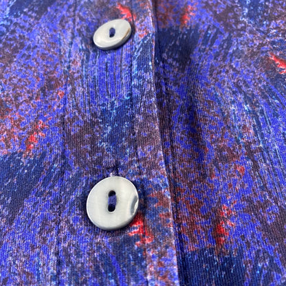 Women's Button-Up Tunic Dress – Bamboo & Organic Cotton – Size Medium (Blue Sky Clothing Co.)button detail