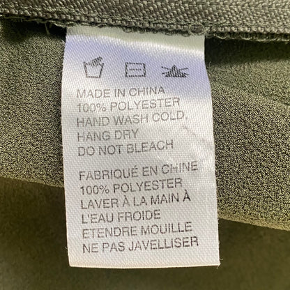 Olive Green Zip Accent Top – Short Sleeve – Size M (Paper Crane) garment tag